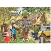 Image de Puzzle House of Puzzles Chevaux et chiens - 500 grandes pièces