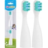 Image de Conseils de GoKidz pour la brosse à dents sonique de voyage pour les enfants âgés de 3 à 6 ans 2pcs.