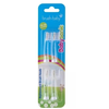 Image de Brush Baby Embouts BabySonic 4 pièces claires souples 18 à 36 mois Enfants