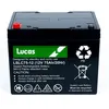 Image de Lucas - Batterie Plomb Etanche Stationnaire Et Cyclage Vrla Agm Lslc75-12 12v 75ah.