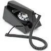 Image de GPO Trim Phone   Téléphone à Bouton Poussoir Rétro   Design Slim Vintage, Ligne Fixe -Noir - Neuf