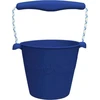 Image de Seau en silicone pour l'eau et le sable Bleu marine / Scrunch