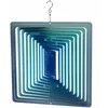 Image de Spin-art Spinners - Mobile À Vent Carré Bleu 30cm Grand Modèle