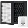Image de Filtres HEPA et charbon actif Meaco Deluxe 202   Pack de 3, haute efficacité E11, élimine la poussière, le pollen et les odeurs, compatible avec humidificateur et purificateur d'air - Neuf