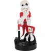 Image de Exquisite Gaming Cable Guy Jack Skellington En Costume De Père Noël L'Étrange Noël De Monsieur Jack Support Téléphone Et Manette 20 Cm