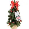 Image de Creative Home Mini Sapin de Noël Artificiel Rouge 40 cm - Décoration Noël