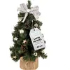 Image de Creative Home Mini Sapin de Noël Artificiel Taupe 40 cm - Décoration Noël