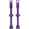 Image de Valves Peatys X Chris King MK2 Tubeless, 1 paire, sans chambre à air, 60 mm, violet, PTV2-60-VLT-12