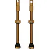 Image de Valves Peatys X Chris King MK2 Tubeless, 1 paire, sans chambre à air, 80 mm, couleur mangue