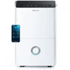 Image de Pro Breeze Déshumidificateur Compresseur Connecté 30L/jour avec Application Smartphone, Wi-Fi, Drainage continu, Réservoir d'eau 4L et Minuterie 24h - Absorbeur de moisissures et d'humidité portable en occasion ou reconditionné