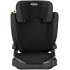Image de Graco Junior Maxi  i-Size R129 siège pour enfant, env. 3,5 à 12 ans (100 à 150 cm), rehausseur de siège pour enfant, accoudoirs et appui-tête réglables en hauteur, léger, avec porte-boisson, noir, Midnight