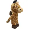 Image de The Puppet Company Doudou girafe - Marionnette à main ambulante ECO Jouet