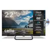Image de Téléviseur LED de camping Cello 22 pouces « Smart » avec lecteur DVD, système d'exploitation Tizen, triple tuner, son « Pitch Perfect », tension multiple 12 V/24 V/230 V   pour camping-cars et caravanes