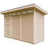 Image de Abri de jardin + sol + carreaux de bitume - Abri à outils L161xL411xH239 cm - TIMBELA M902