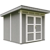 Image de Abri de jardin qualité Premium 5,9m² avec plancher et carreaux de bitume - Abri pour outils L279xL293xH239 cm - Abri de jardin TIMBELA M903A - CAVERN STEEL