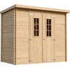 Image de Abri de jardin en bois avec plancher Imprégné 2,63 m2 TIMBELA M310C+M310G