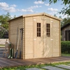 Image de Abri de jardin en bois TIMBELA M369C - L236xL226xH218 cm/ 4.33 m2