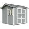 Image de Abri de jardin qualité premium 5,9 m² - H252x250x294 cm - Timbela M913A-CAVERN STEEL