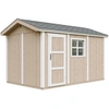 Image de Abri de jardin qualité Premium 8,68 m² - H252x250x412 cm - Timbela M914-TERRA BROWN