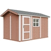 Image de Abri de jardin qualité premium 8,68 m² - H252x250x412 cm - Timbela M914-REDWOOD RED