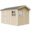 Image de Abri de jardin qualité premium 8,68 m² - H252x250x412 cm - Timbela M914A