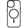 Image de Coque pour iPhone 15 Hybrid Soft avec Snap Compatible MagSafe Noir - Neuf