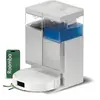 Image de iRobot Roomba Plus 415 Combo : robot aspirateur + station de lavage automatique, sans sac, blanc, forme ronde, avec sac à poussière, station de recharge, système de purification, EPA
