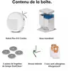 Image de iRobot Roomba Plus 515 Robot aspirateur-laveur avec AutoWash LiDAR 22 000 Pa, DualClean, blanc - Neuf
