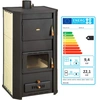 Image de Poêle à bois PRITY WD W29 avec échangeur thermique à eau Chauffage central Poêle - 31.5 Kw