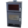 Image de Poêle à bois Verso F 9 kW avec four et thermomètre