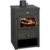 Image de PRITY K12, Poêle à bois indépendant avec vitre, 10,4 kW, Classe A, Ø 130 mm