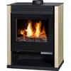 Image de Poêle à bois Victoria Rubin Lux Ivoire   12 kW   Classe énergétique A