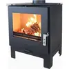 Image de Poêle à Bois Verso Kara L - 7,5 kW | Design Élégant et Chauffage Performant