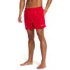 Image de Nike 5 Inch Swim Shorts Homme - Maillots de bain, Rouge - Taille S - Poly Mesh