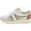 Image de Gola Femmes Baskets Grandslam Trident blanc taupe