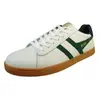 Image de Gola Pour des hommes Faible Sneaker Equipe II Leather Low Top CMB388 blanc