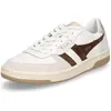 Image de Gola Femmes Sneaker Hawk blanc marron