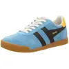 Image de Baskets pour femmes Gola, modèles 53317-36, 53317-37, 53317-38, 53317-39, 53317-40, 53317-41, coloris GOL-CLB538EF (bleu océan/marron mocha/jaune soleil), taille 41