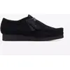 Image de Chaussure de sport noire pour homme en daim avec voûte plantaire amovible