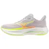Image de Chaussures de course pour femmes Mizuno Wave Inspire 22, coloris Cloudscape/De Fl/Lime, taille 38,5
