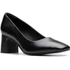 Image de Clarks Shoes Fernie Court Hauts Talons Noir UE 41 Femme Noir UE 41