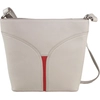 Image de Eastern Counties Leather - Sac à bandoulière "Caitlin", cuir EL450 (taille unique) (Ivoire/Rouge)