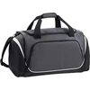 Image de Quadra - Sac de voyage "Pro Team" RW9716 (taille unique) (Graphite/Noir/Blanc)