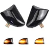 Image de Led Clignotant Dynamique Latéral Jaune Brillant Canbus 12v Feux De Fumée De Voiture Compatible Avec Benz Smart Fortwo Cabrio Coupe W451 (noir)
