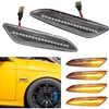 Image de Lot De 2 Clignotants Latéraux À Led Dynamiques Pour Alfa Romeo 156 147 / Fiat Tipo/lancia Delta 3 Ypsilon (transparent)