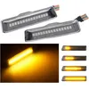 Image de 1 Paire Clignotants Latéraux De Clignotant Latéral Led, Voyants De Direction Pour B-mw E36 M3 X5 E53 (blanc)