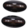 Image de Led Clignotant Dynamique Latéral Jaune Brillant Canbus 12v Feux De Fumée De Voiture Compatible Avec Suzuki Swift Jimmy Vitara Sx4 Alto Xl7 Fiat Sedici 2005-2012 Opel Auxhall Agila Mk2 2008 (noir)