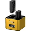 Image de HAHNEL ProCube3 Chargeur compatible avec Nikon EN-EL14. EN-EL15c. EN-EL25
