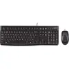 Image de Logitech Desktop MK120 clavier Souris incluse USB QWERTY Portuguais Noir