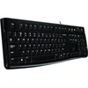 Image de Logitech Keyboard K120 for Business, pleine taille (100%), filaire, USB, QWERTZ, noir